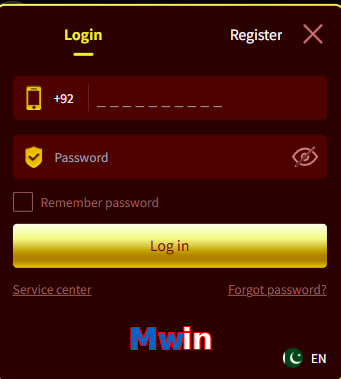 Mwin login preview